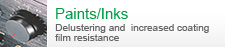 Paints/Inks: Delustering and  increased coating film resistance