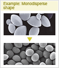 Example: Monodisperse shape