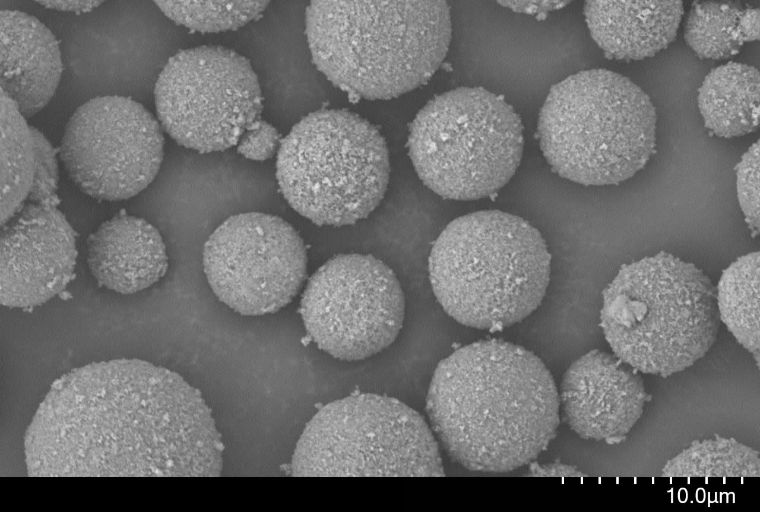 Spherical fine particles